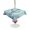 Turquoise Blue-4, variant on Outdoor Tablecloth with Umbrella Hole for Patio/Picnic/Party/Camping, Coastal Turtle Blue Waterproof Table Cloth Rectangle Table Cover Washable, Summer Beach Nautical Coral Starfish (52"x 70")