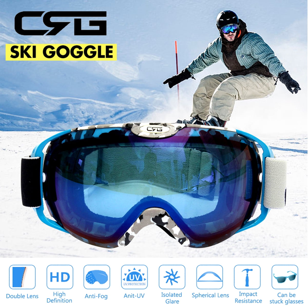 csg snowboard goggles