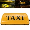 thumbnail image 2 of 12V Waterproof Top Sign Magnetic Meter Cab Lamp Light LED TAXI Signal Lamp - Yellow, 2 of 10