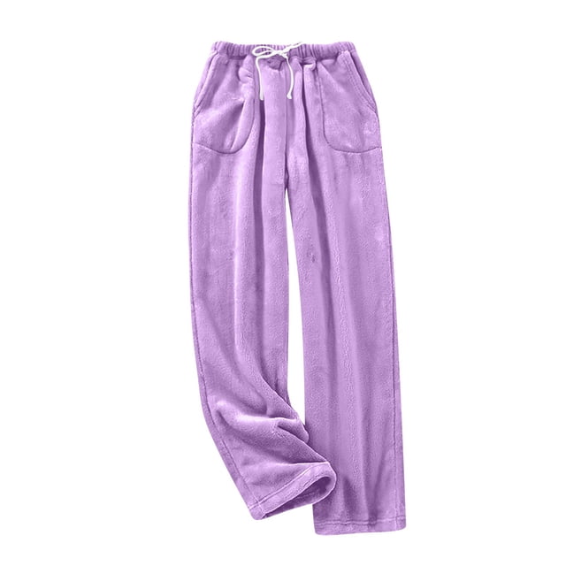 TINZ Pantalon Décontracté Ample et Chaud pour Femmes, Pantalon de Pyjama, Pantalon en Lin pour Femmes, Pantalon d'Été Décontracté avec Poches pour Femmes