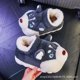thumbnail image 3 of Divertidas pantuflas de algodón para hombre de husky siberiano, pantuflas de invierno para el hogar para hombre, cálidas pantuflas de felpa de husky para el invierno, 3 of 4