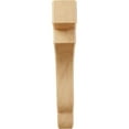 thumbnail image 2 of Ekena Millwork 1 3/4"W x 8 1/2"D x 11"H Bedford Wood Bracket, Red Oak (6-Pack), 2 of 4