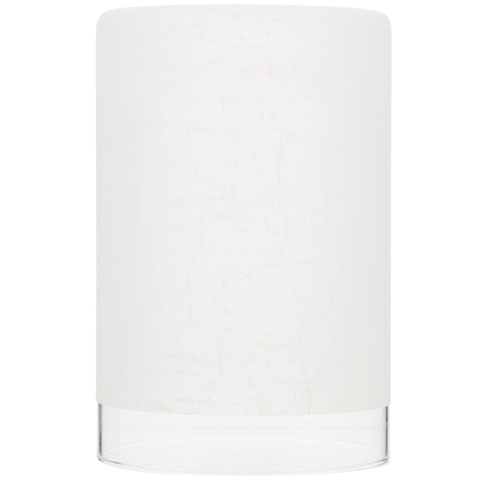 NUOLUX Glass Lamp Shade Lamp Cover Cylinder Lampshade Home Glass Shade Replacement