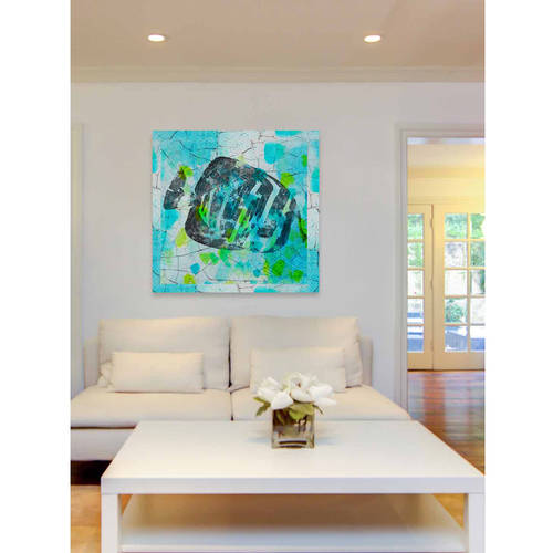 "The Reefs Inhabitant" Painting Print on Wrapped Canvas