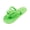 Green, variant on Dentals Cotton Rope Dog Toy Slipper Handmade for Orals Healths Resistant Multiple Color