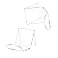 thumbnail image 2 of Injueey 2 soportes acrílicos para controlador de juegos, soporte de pared para , PS3, One Videojuegos y accesorios transparente, 2 of 6