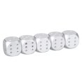 thumbnail image 3 of Sonew D Dice,5pcs Aluminium Alloy Table Game Poker Games Dices Set with Storage Box  , DND Dice, 3 of 8