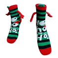 thumbnail image 2 of Magnetic Hand Holding Socks with Cute Design for Men and Women Comfortable Mid-Tube Breathable Socks, 2 of 2