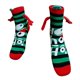 thumbnail image 2 of Xihbxyly Calcetines Magnéticos con Forma de Mano, Diseño de Imán para Pareja, Divertidos Calcetines 3D, Tubo Medio Transpirable, Algodón Cómodo, Regalo Unisex para Parejas, Navidad (Un Par), 2 of 2