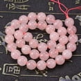 thumbnail image 5 of K-KED 15" Strand Natural Rose Quartz Crystal Stone Gemstone Beads Lot 4/6/8/10/12mm-8 mm, 5 of 5