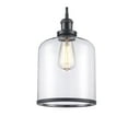 thumbnail image 4 of Trans Globe Lighting PND-2184 BK Dorina 8" Wide Mini Pendant - Black, 4 of 7