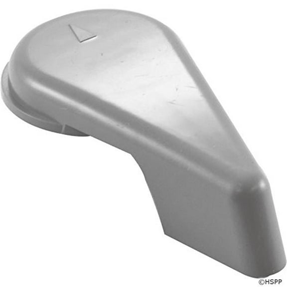 Waterway Plastics 602-3547 2 in. Vertical & Horizontal Notched Handle Diverter Valve - Gray