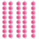 thumbnail image 2 of 50 piezas Mini malla de espuma artificial adorno de cabezas de flores rosas para manualidades 4 cm Rosa profundo, 2 of 9