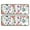 Pioneer Flower Floral-3, variant on Kitchen Rugs Sets Of 2,Pioneer Flower Floral Print Pattern Anti Fatigue Kitchen Mat Rugs Non Slip Washable,Decorative Kitchen Floor Mats for Kitchen,Sink,Laundry,17"x47" 17"x47"