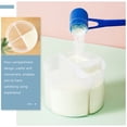 thumbnail image 4 of Dispensador de fórmula para bebés, dispensador de leche en polvo, contenedor de fórmula de cuatro compartimentos, 2 uds., 4 of 7