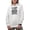 White, variant on 12 Years of Being Awesome, Months, Days, Hours, Minutes, Seconds, Heather Grey Hooded Sweatshirt or Hoodie, Large