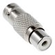 thumbnail image 2 of Adaptador plateado BNC () a RCA (), 2 of 4