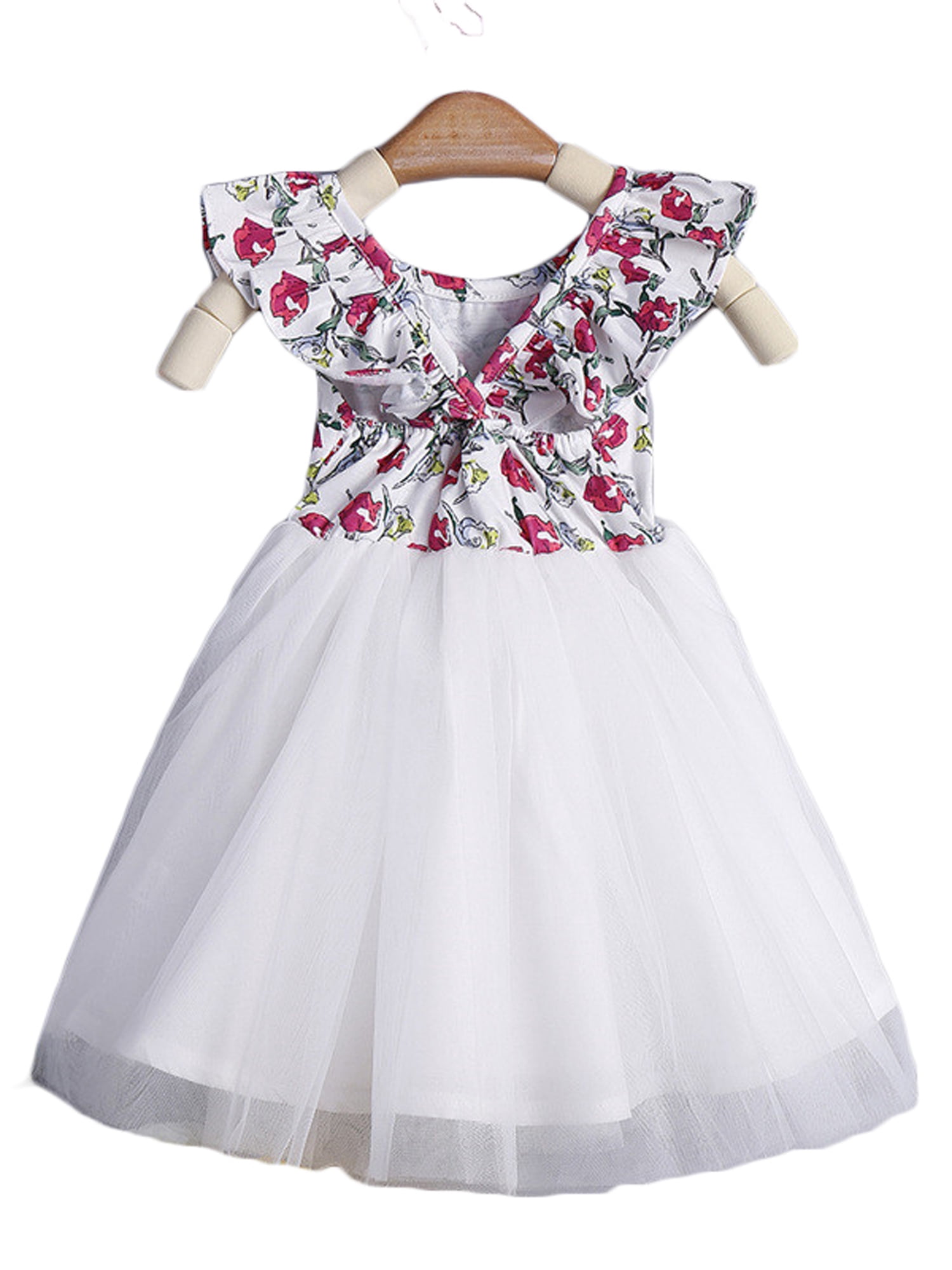 floral gown for kids
