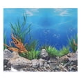 thumbnail image 1 of Unique Bargains Aquarium Background Poster Double-sided Fish Tank Background Decorative Paper Sticker 32.28"x27.56", 1 of 7
