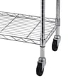 thumbnail image 6 of IVV 5-Tier Wire Shelving Unit on Wheels, Heavy Duty Adjustable Metal Storage Rack with 4" Casters, for Pantry Kitchen Garage (Chrome, 5 Tier, 59.06"L x 17.72"W x 70.87"H), 6 of 6