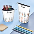 thumbnail image 4 of Xecao Summer Gnome Print Telescopic Pencil Bag Pen Holder Pop Up Stationery Case Stand-up Retractable Transformer Bag Standing Organizer, 4 of 6
