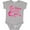 AC-Heather Grey, variant on Inktastic My Busia Loves Me Girl Dinosaur Girls Baby Bodysuit