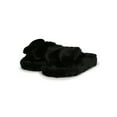 thumbnail image 5 of Mata Faux Fur Bow Vamp Slide Sandal 20391, 5 of 6