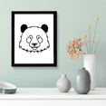 thumbnail image 2 of Designs ByLITA Panda Outlined version, 8 x 10 Wall Print Animals (Unframed) | Family Presents | Bedroom | Stylish Kindergarten Decor, 2 of 4