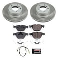 thumbnail image 2 of PowerStop Front Semi-Coated Rotor and Low-Dust Ceramic Brake Pad Kit SC7026, 2 of 3