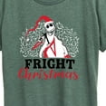 thumbnail image 3 of The Nightmare Before Christmas - Fright Christmas - Women's Short Sleeve Graphic T-Shirt, 3 of 5