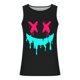thumbnail image 5 of Camisetas de Tanque de los Hombres Tanque de los Hombres Incolor Gradiente de Impresión Cuello Redondo Correa Delgada Fuga Atrás Regular Casual Deportes Blusas de Tanque, 5 of 5