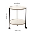 thumbnail image 3 of Sbnonk Mini Table Easy Small Apartment Bedside Table Small Table Home Decor, 3 of 6