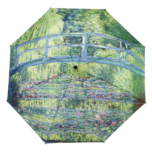 galleria Monets Bridge Folding Umbrella