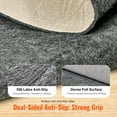 thumbnail image 3 of VEVOR Non Slip Rug Pad Gripper 9' x 12' Carpet Mat 0.24" Thick for All Floor, 3 of 9