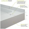 thumbnail image 5 of Transolid Trs_Flu6030r Flu-Series 60" X 30" Rectangular Shower Base - Grey, 5 of 7