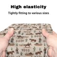 thumbnail image 7 of HELLHERO Removable and Washable Rollator Walker Seat Back Covers Rollator Walker Cover Protective Cover Travel Cover Only for Outdoor, Western Cowboy, 7 of 7