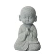 thumbnail image 1 of Estatua de Buda Monje Zulema Monje Estatua de Buda manos juntas, 1 of 8