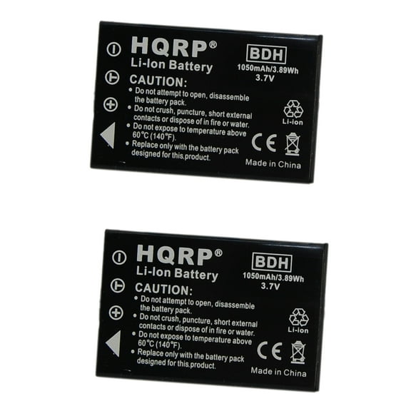 HQRP Two Batteries for Gateway DC-T50 Digital Camera Replacement