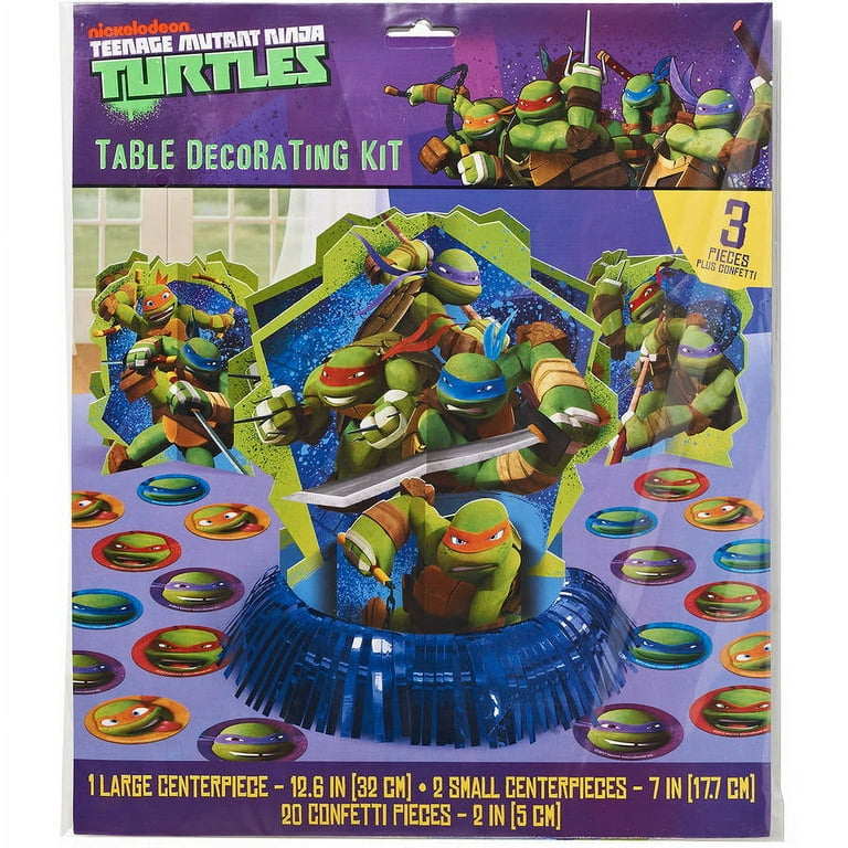 Personalised Deluxe TMNT Ninja Turtles Party Decorations Pack - Katie J  Design and Events