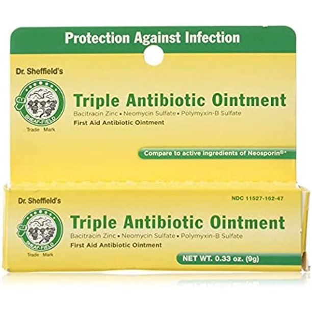 4 Triple Antibiotic Ointment Cream Dr Sheffields First Aid Infection