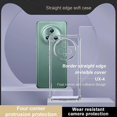thumbnail image 3 of IMAK UX-4 Series for Honor Magic5 Case Straight Frame Four Corner Shockproof Clear TPU Cover, 3 of 5