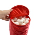 thumbnail image 4 of Sac de Rangement pour Balles de Sport, Sac de Rangement Portable de Capacité pour Ping-Pong Pochette pour Balles de Tennis de Table Support de Transport pour Balles de Ping-Pong Sac de Rangement de Sport, Rouge, 4 of 6