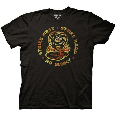 Ripple Junction Karate Kid Adult Unisex Bloody Cobra Kai Crew T-Shirt
