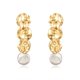 thumbnail image 3 of Pendientes con forma de gota Jadeshay retro compactos para mujer y niña compactos y ligeros, 3 of 8