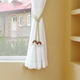 thumbnail image 1 of Long Wood Bead Garland With Multicolour Curtain Tieback Curtain Tieback Wall Decor Hanging Home Decorations, 1 of 6