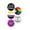 Nonbinary, variant on 5 Pack - Transgender And Pronoun Pride LGBTQ+ Pinback Buttons - 2.25 Inch