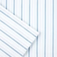 thumbnail image 5 of Martha Stewart Daisy Stripe Fabric Placemat Set 4-Pack, Blue, 13"x17.5", 5 of 8