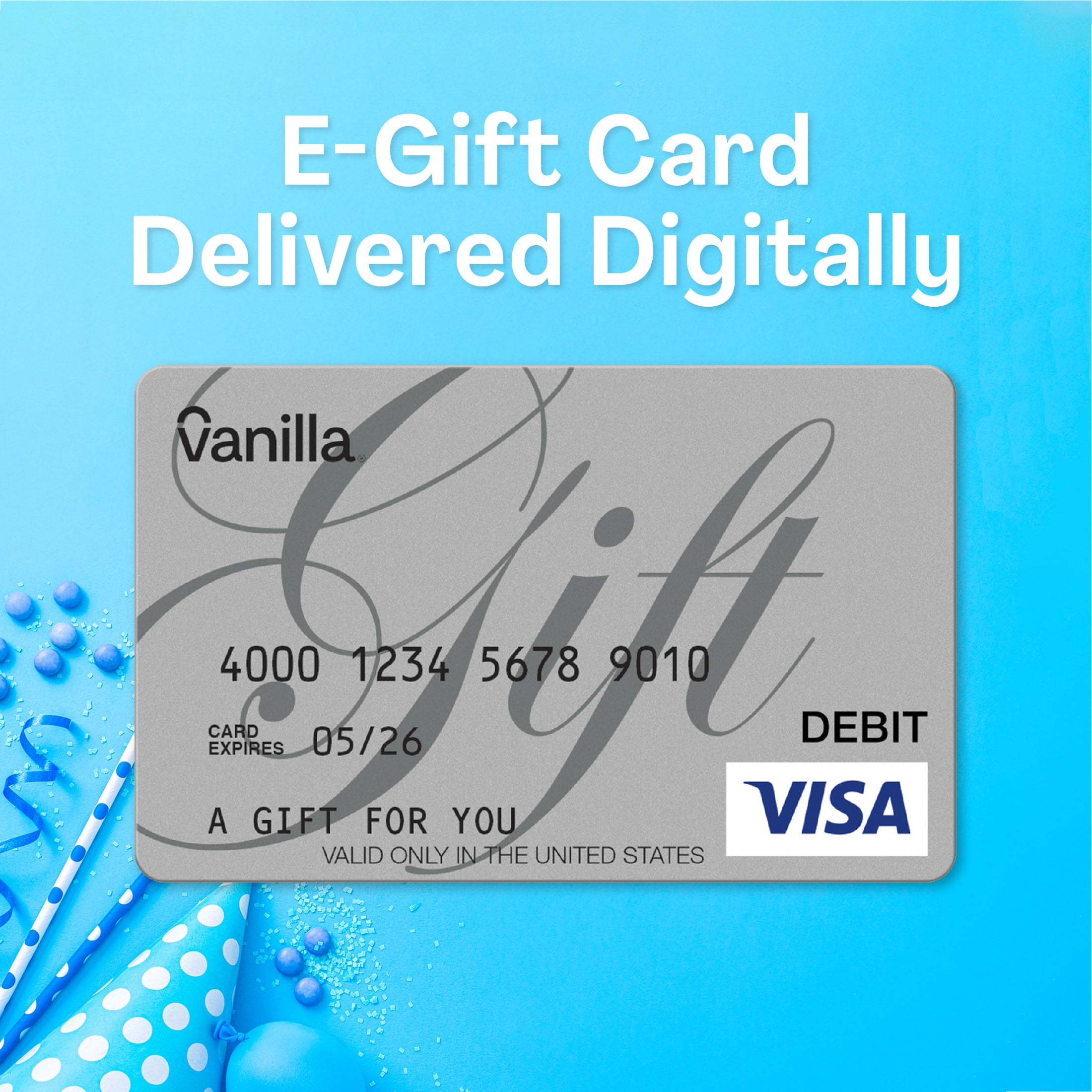 200 Vanilla Visa eGift Card plus 6.88 Purchase Fee