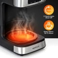 thumbnail image 3 of Kuhitley 12 Cup Drip Coffee Maker, 950W Automatic Coffee Machine with Programmable Timer, Strong Brew, 2-Hour Keep Warm & Auto Shut Off, 1.8L for Home Kitchen Daily Use,Black，CM-135ES2, 3 of 11