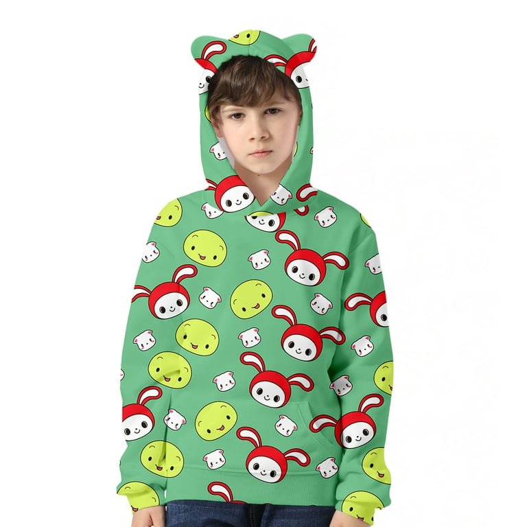 jj mikey maizen cat Ear hoodie Sweatshirt 2023 new Fashion women boys girls Casual Pullovers Walmart